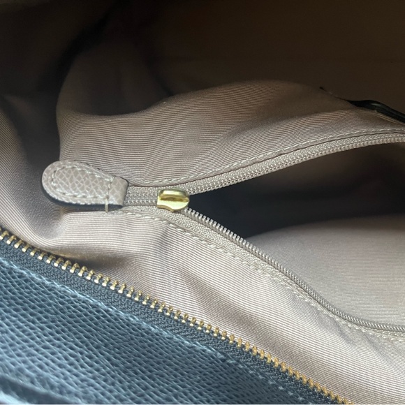 Coach Black Pebbled Leather Tote - Picture 10 of 15